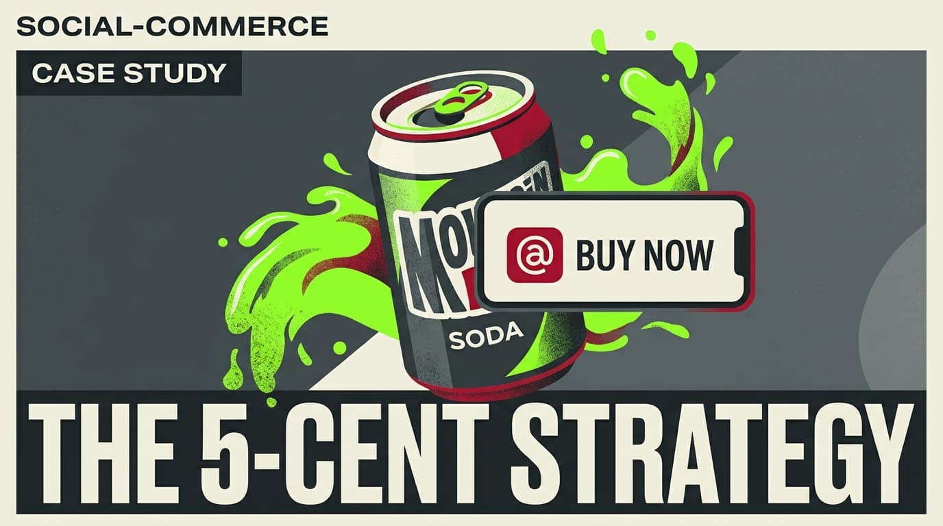 A stylized editorial image showing a Mountain Dew can and a TikTok Shop interface, representing the partnership between the brand and the platform.